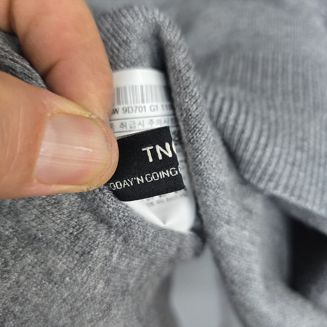 티엔지티(TNGT) 하이넥 니트 스웨터 110 상품이미지6