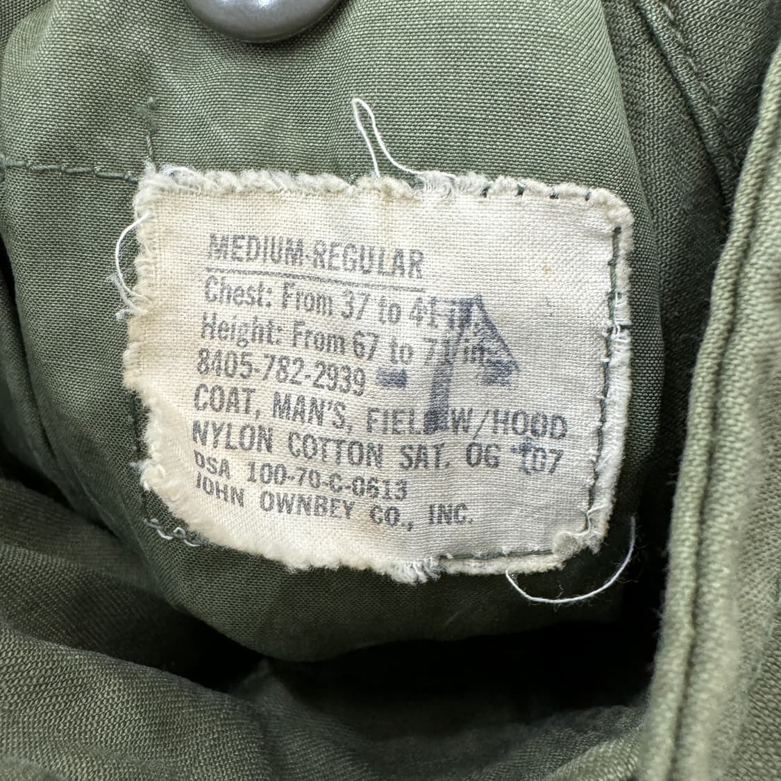 M(105) JOHN OWNBEY 2세대 M65 필드자 상품이미지9