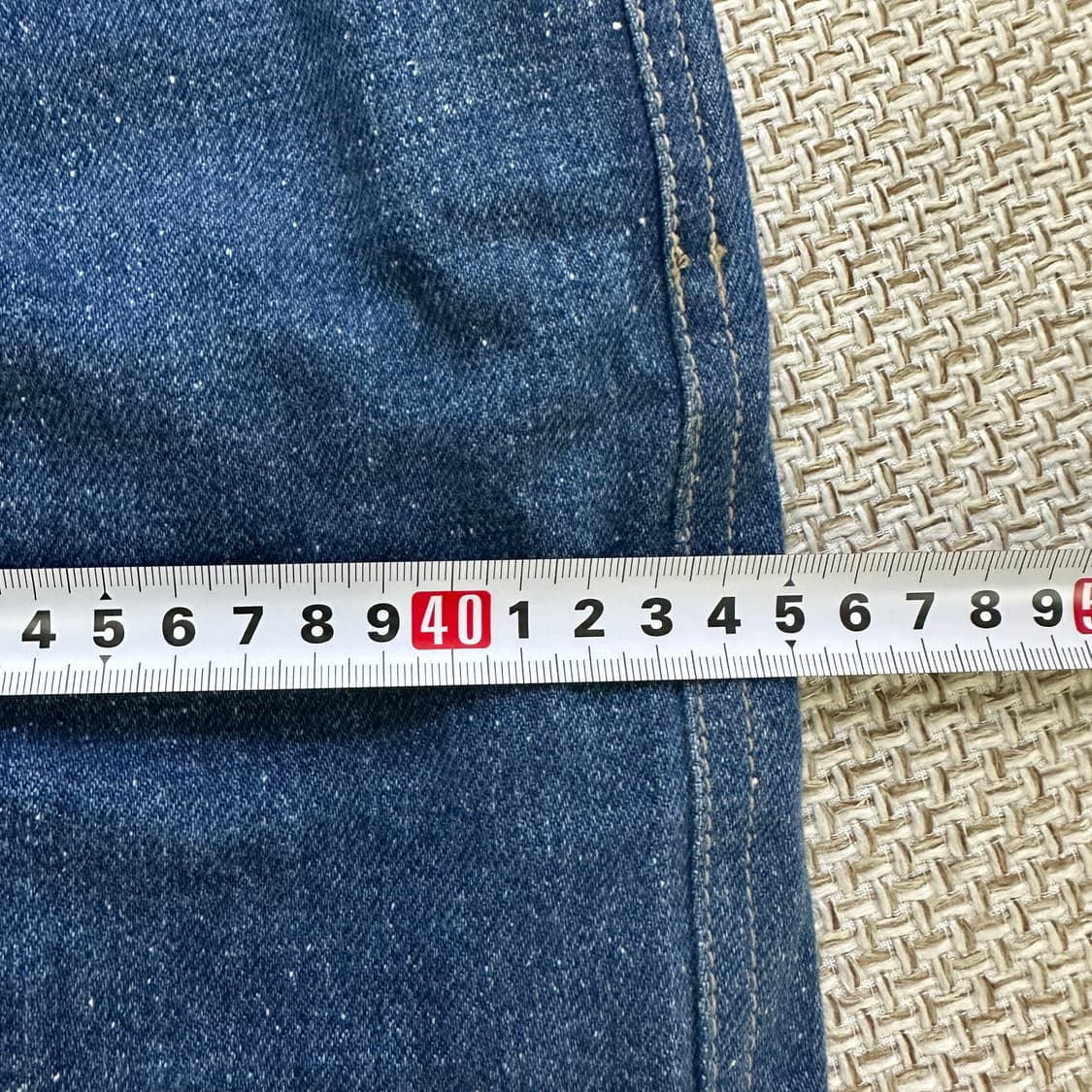 42 시슬리 데님 미니 스커트 0407D 상품이미지5