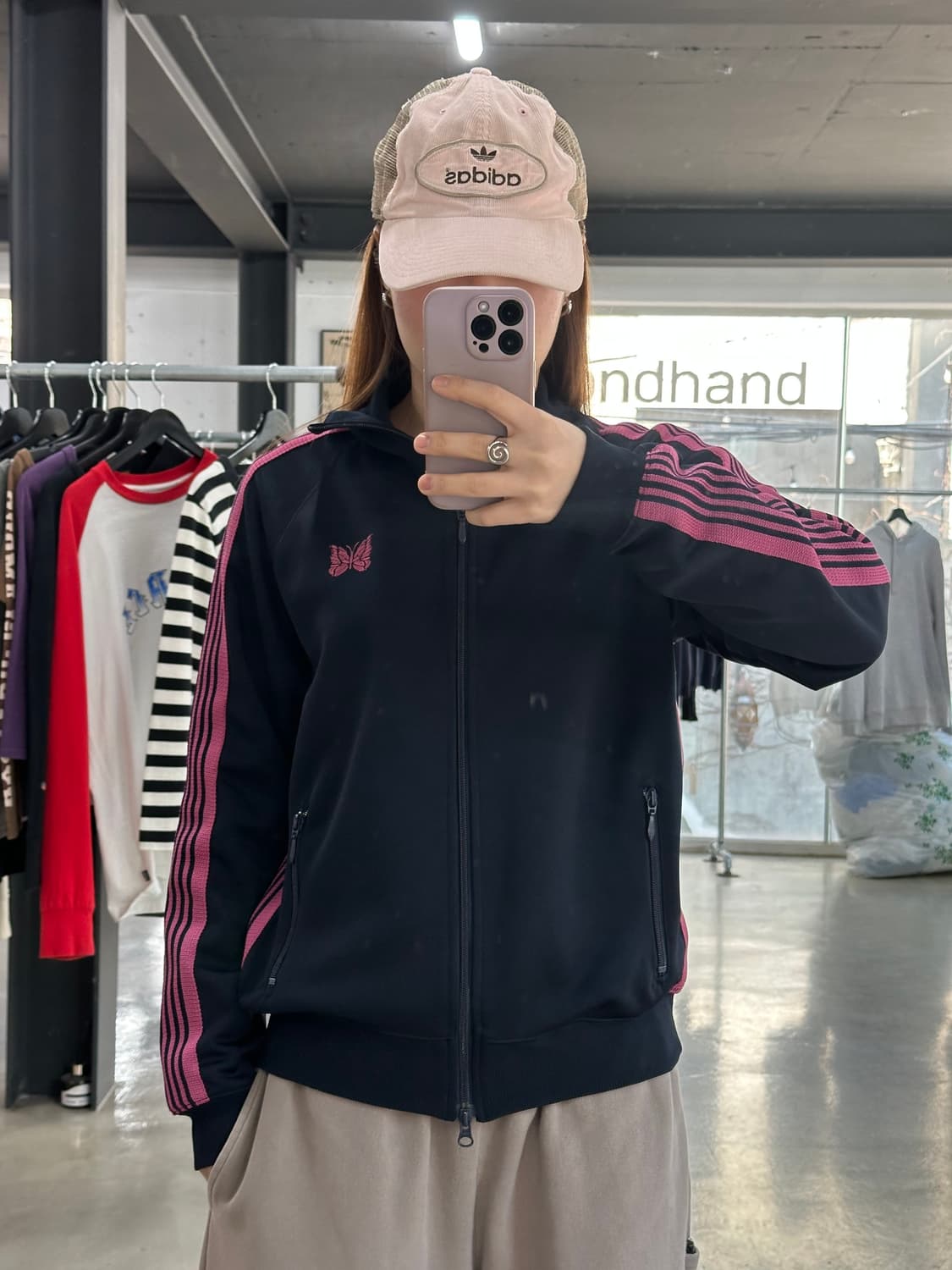 니들스 버터플라이 투웨이 트랙자켓 져지  상품이미지4