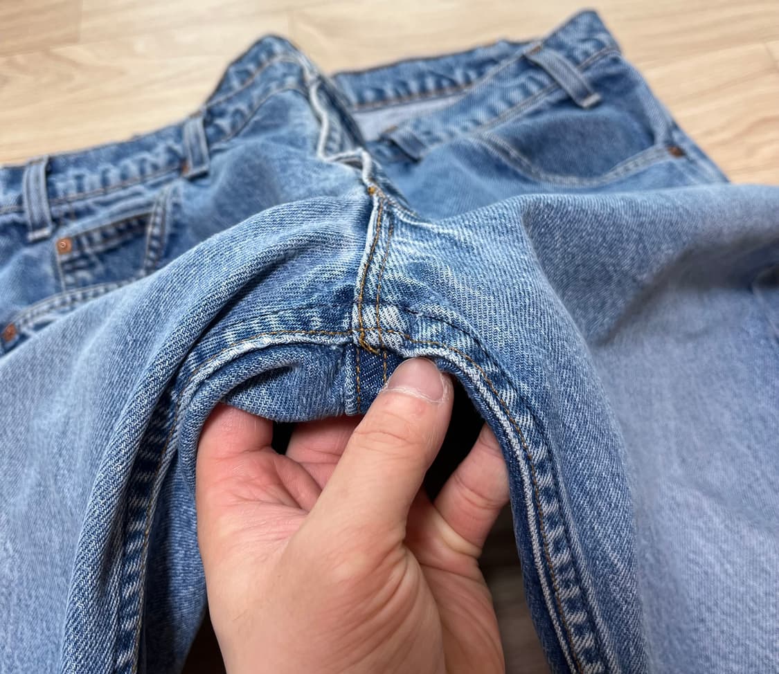 90s 미제 리바이스 505 오렌지탭 36x33(허리 44cm) 상품이미지3