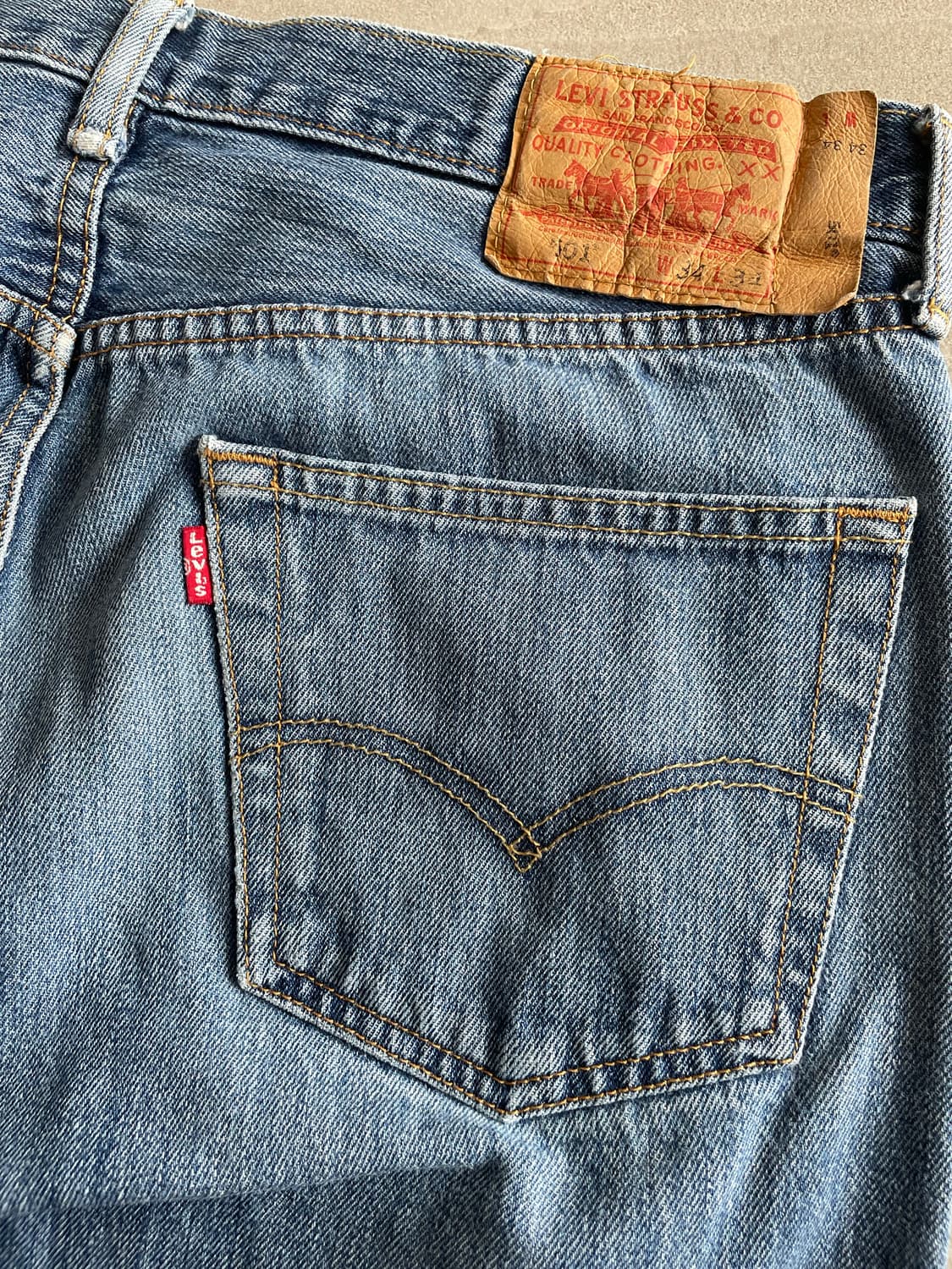 빈티지 리바이스 501 34 상품이미지4
