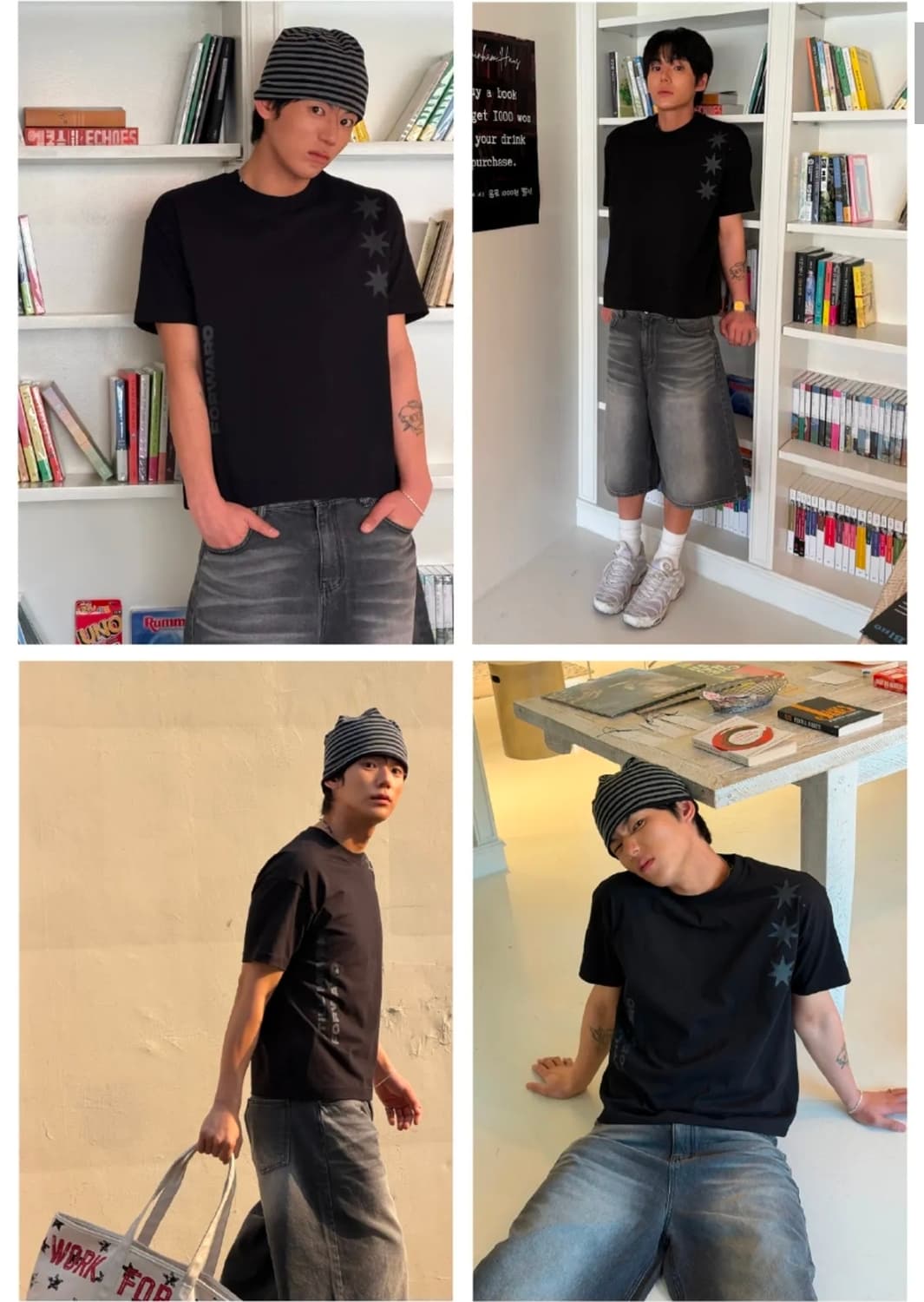 새상품) 아모우 크롭 반팔 3사이즈 상품이미지2