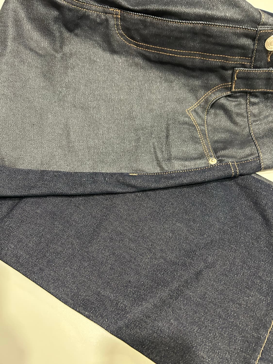 마뗑킴(Matin Kim) 생지 데님 팬츠 S 상품이미지5