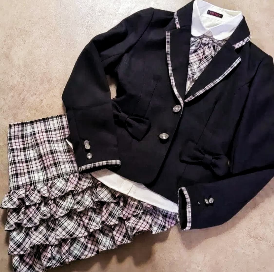 빈티지 코디세트 달천대장 핀터깔 캐캐체 히메로맨틱갸루 로리타 스나계 펑크 상품이미지2