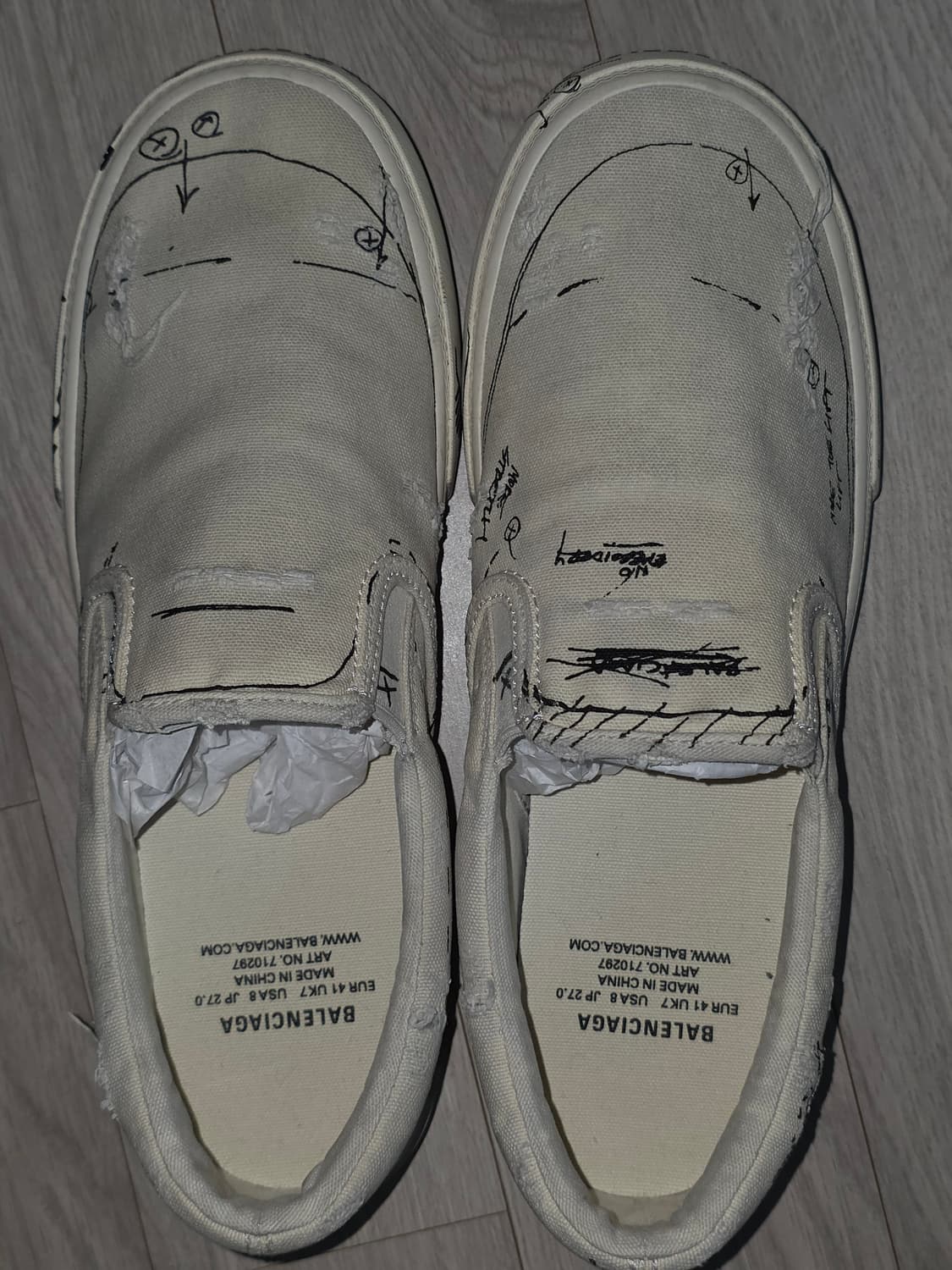 발렌시아가 슬립온 상품이미지1