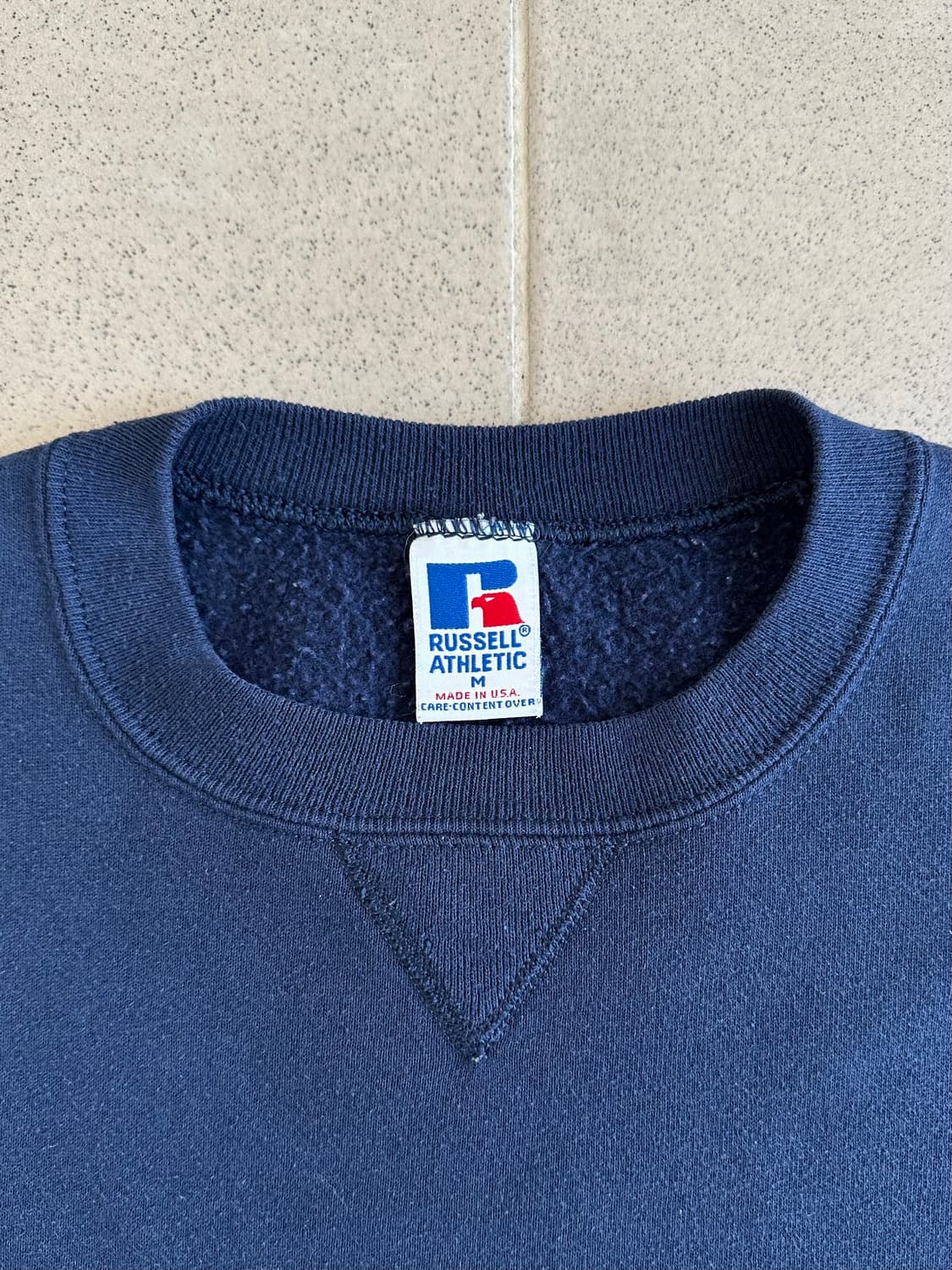 90s 빈티지 러셀 스웻셔츠 네이비 M USA 상품이미지6