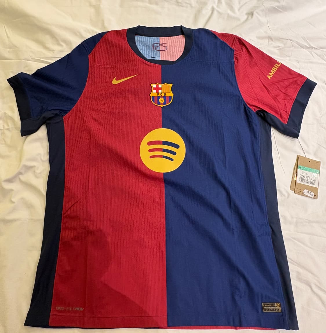 [스페인 캄프 누 직구] 24/25 FC 바르셀로나 어센틱 XL 상품이미지1