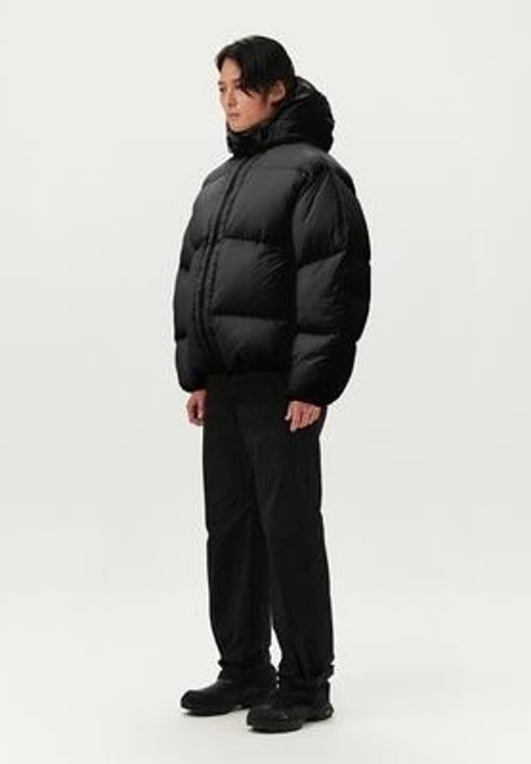 éé by nouvmarée 다운 파카 블랙 상품이미지1