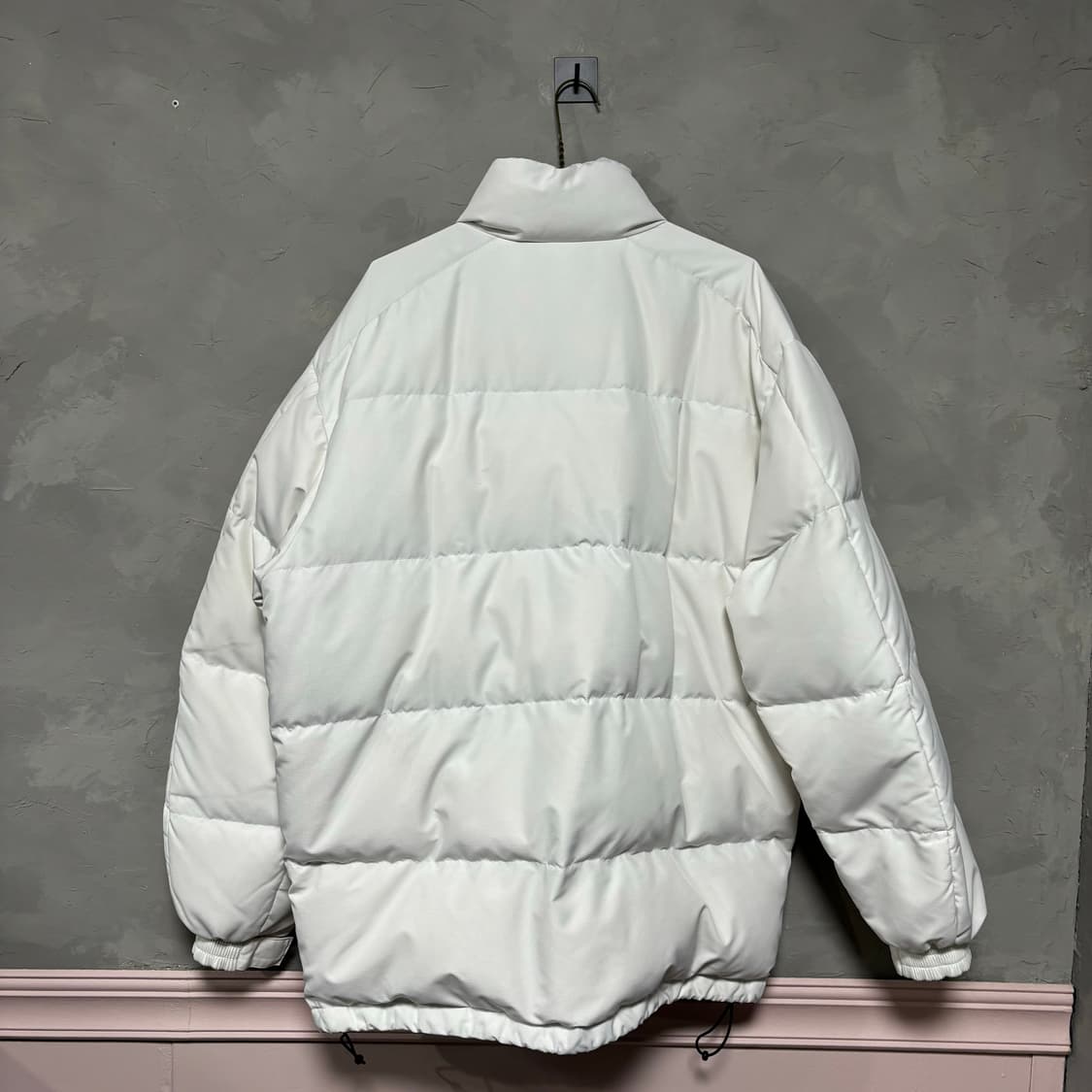 나이키 스우시 뉴챔프 구스다운 패딩 화이트 상품이미지5