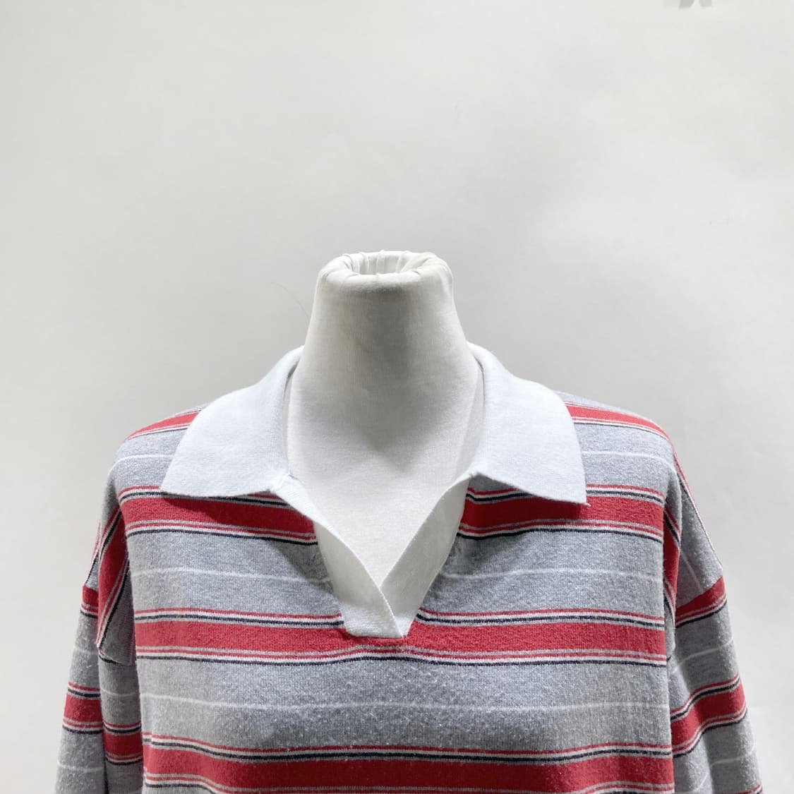 에잇세컨즈 2025 여성카라단가라니트 그레이 S 상품이미지2