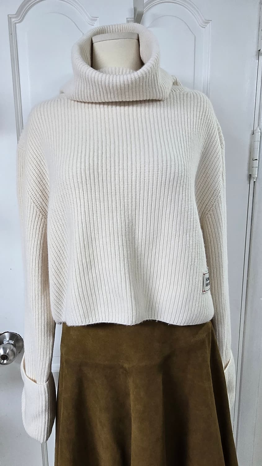 마르디메크르디 오버핏 터들넥니트 상품이미지3