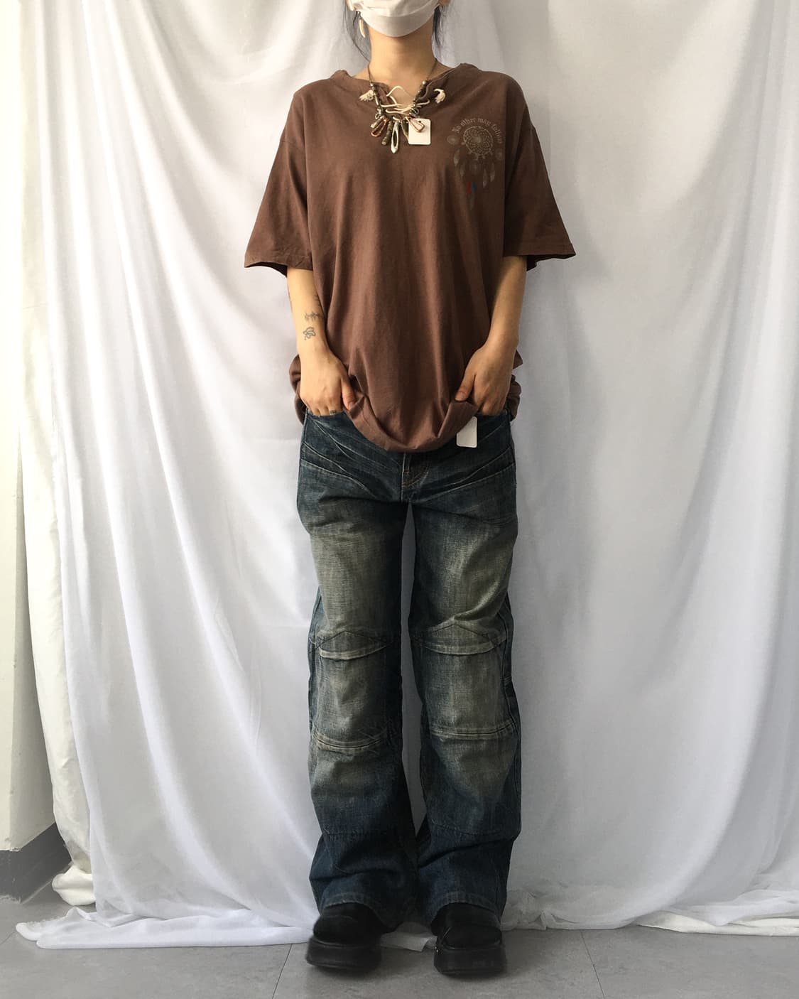 Indian printing t hirt 상품이미지5