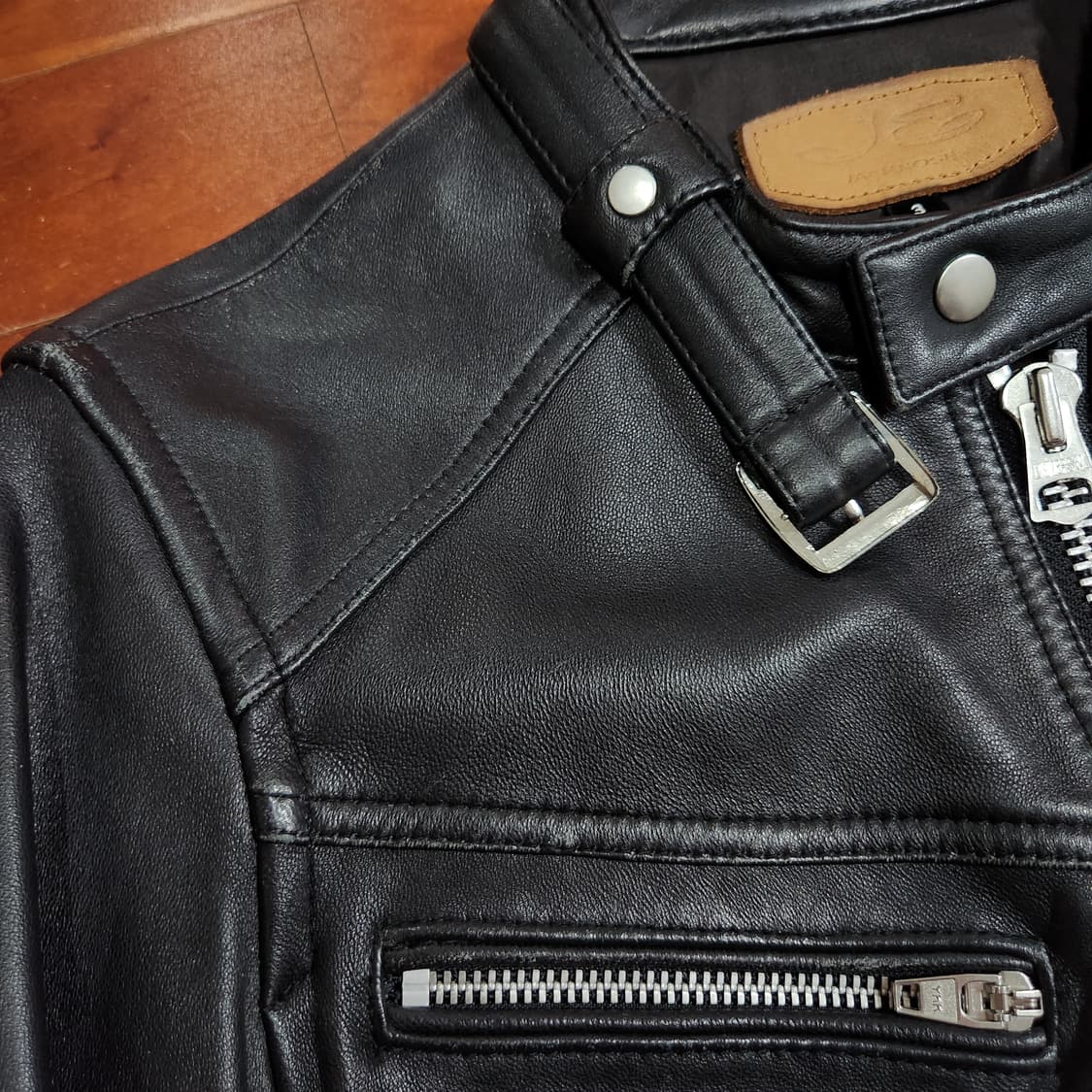 JACK ROSE 잭로즈 싱글 라이더 가죽 자켓 상품이미지6