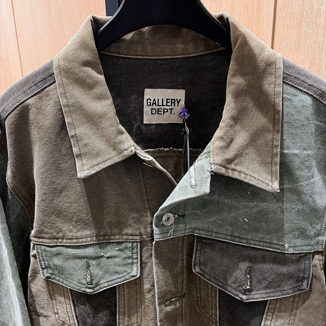 (정품/새상품) 갤러리 디파트먼트 남성 앤디 패치워크 상품이미지2