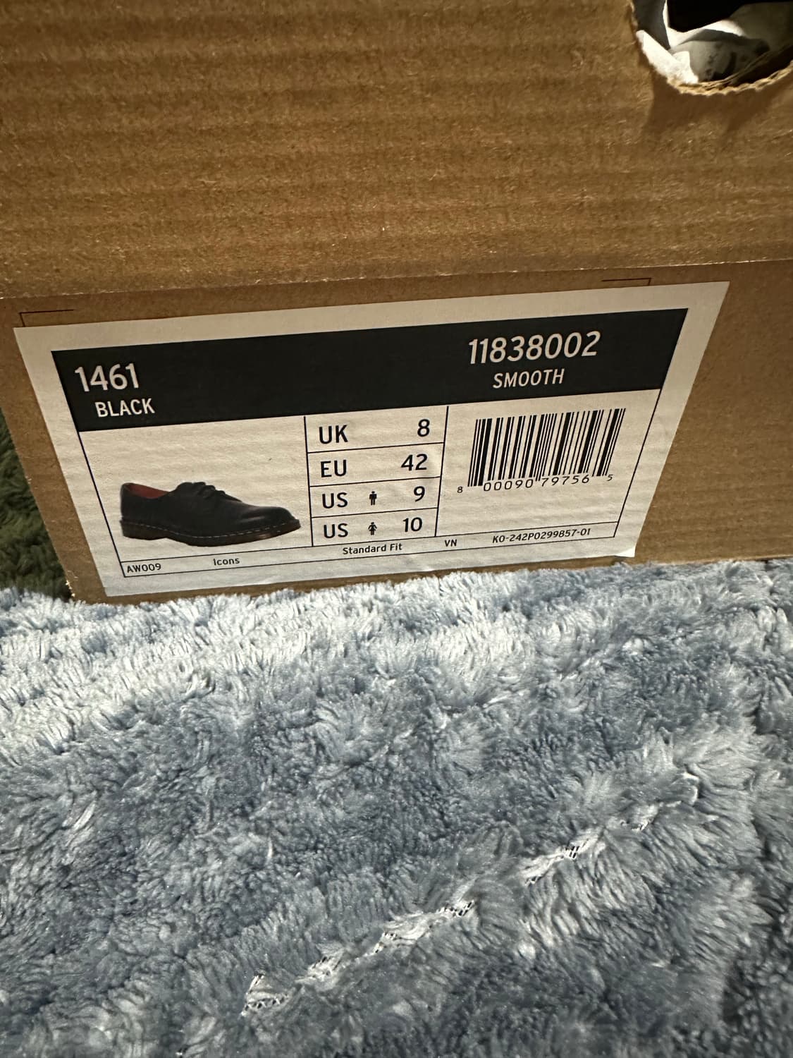 (270,uk8) 닥터마틴 1461 스무스 상품이미지5