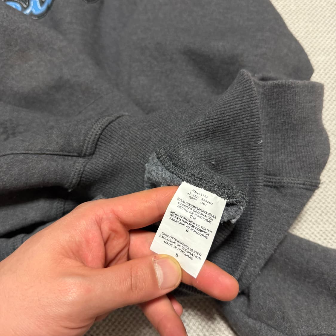 챔피온 스펠아웃 기모 후드티 상품이미지4