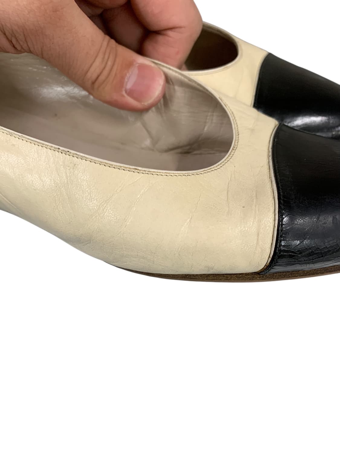 샤넬 투톤 플랫슈즈 36(230) (Gr-3294) 상품이미지9