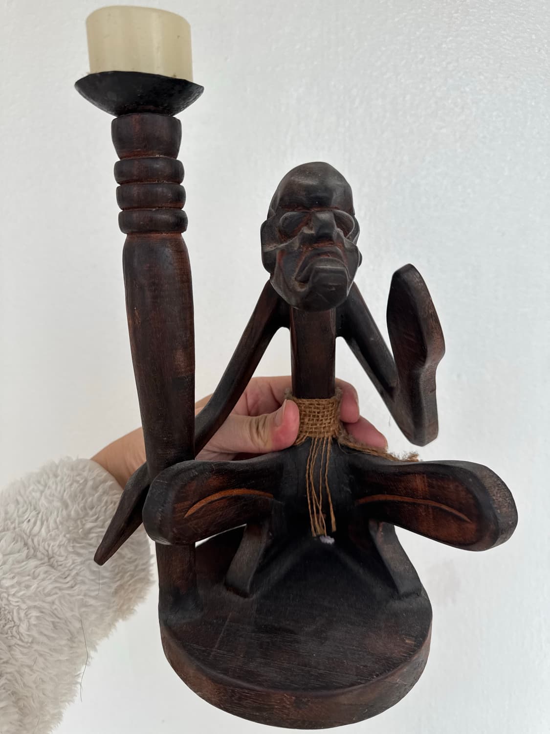 남태평양 피지 구매 목각인형 2개 일괄 상품이미지2