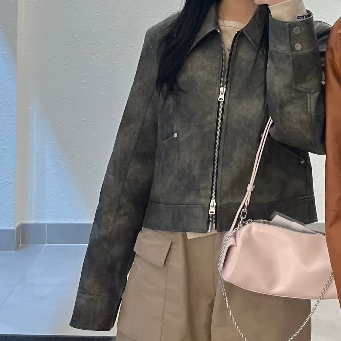 인사일런스 레더 자켓 상품이미지7