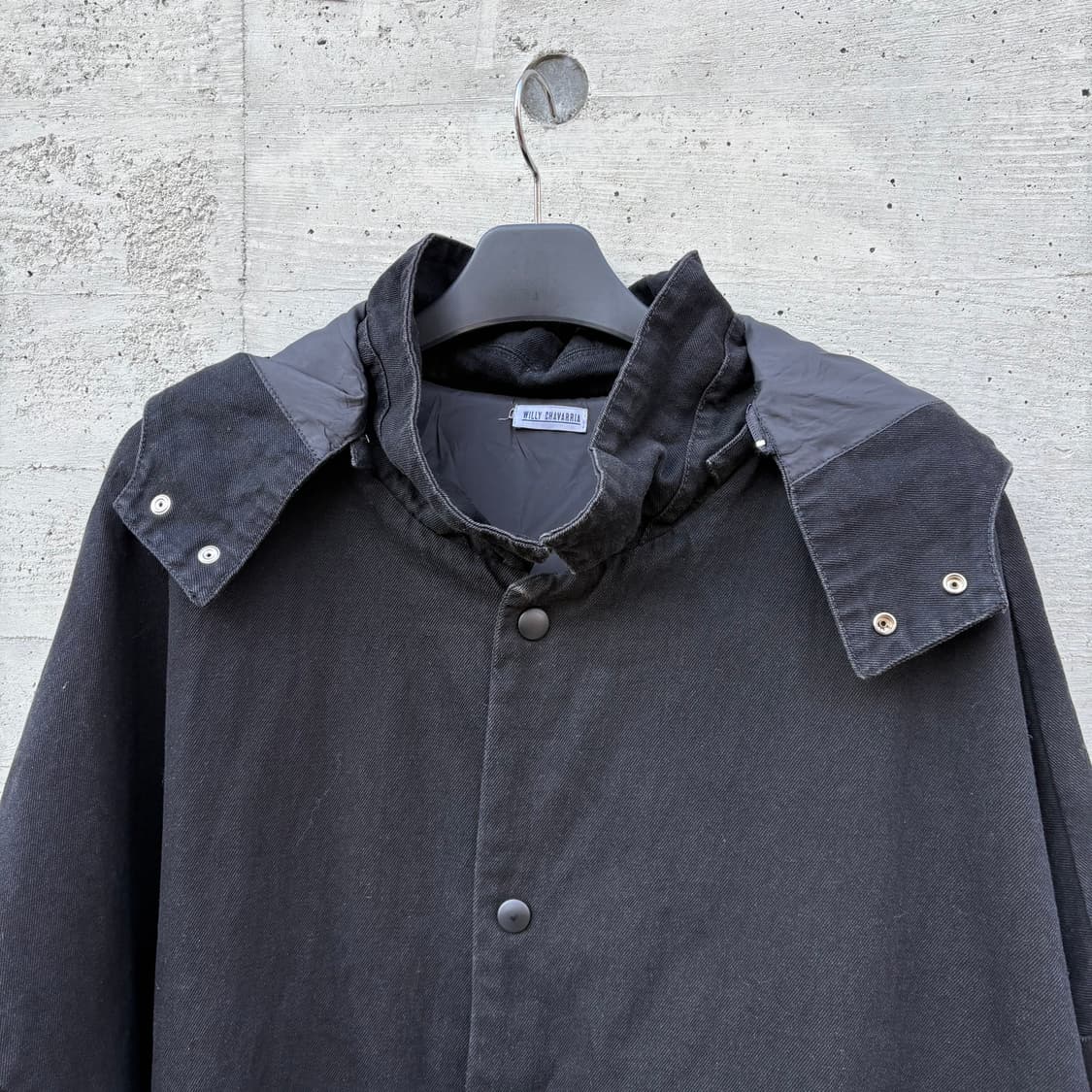 윌리차바리아 워시드 데님 몬스터 파카 상품이미지9