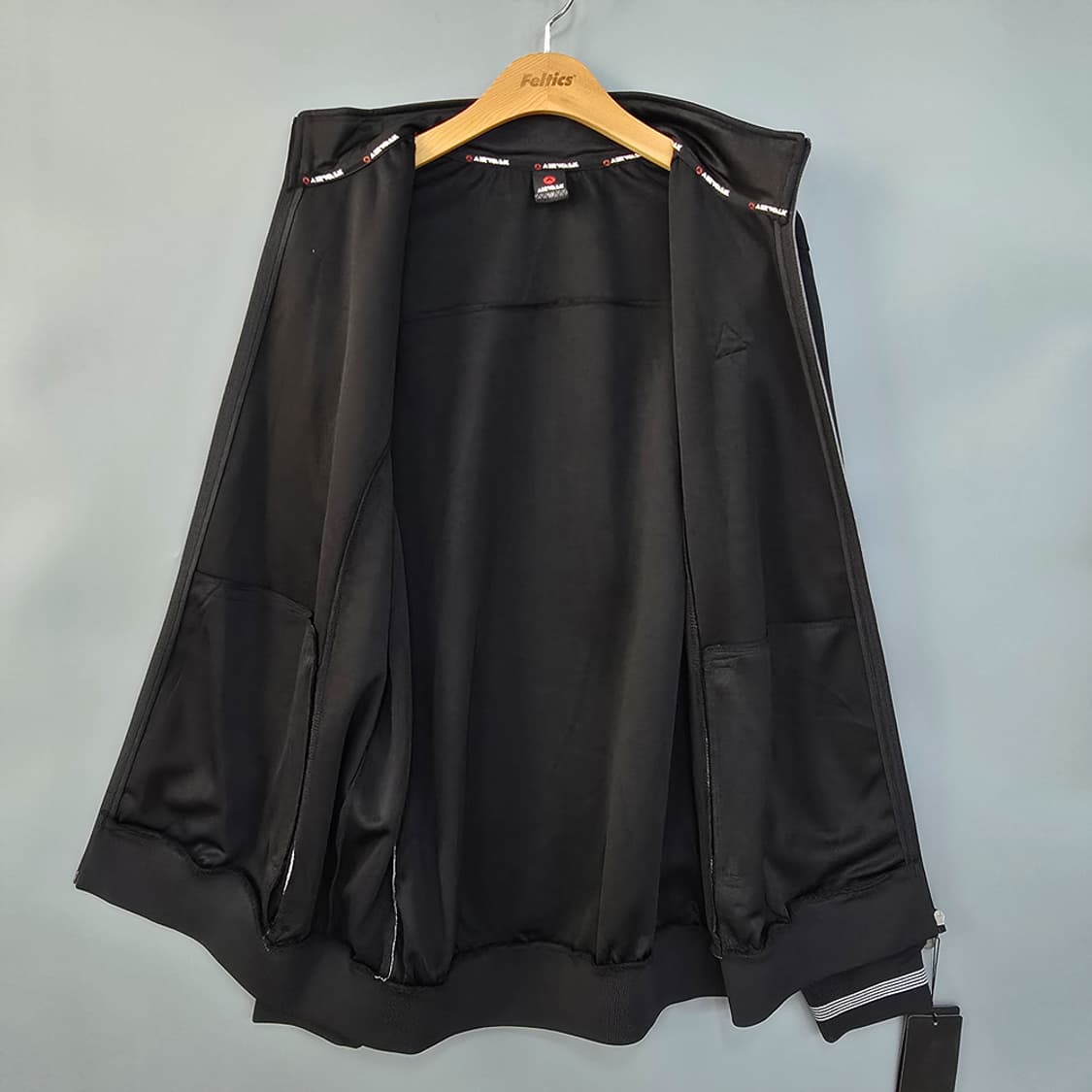 새제품)에어워크(AIRWALK) 트랙 자켓 블랙 110 상품이미지6