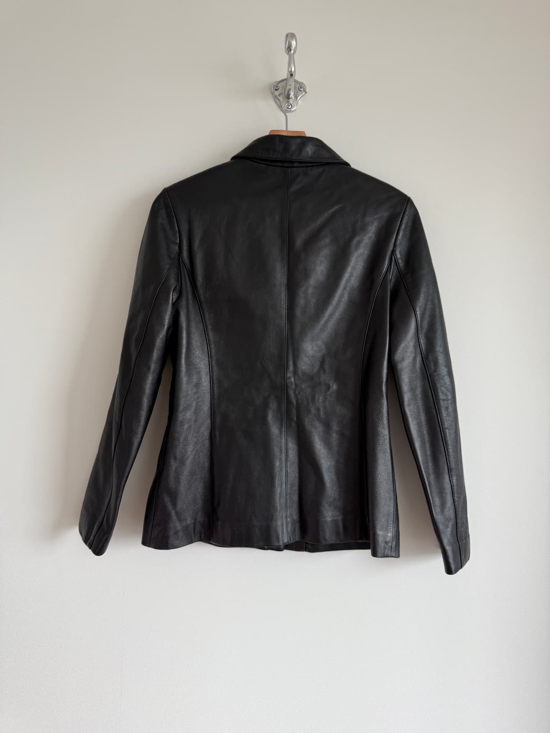 Pre owned 램스킨 레더자켓 상품이미지5