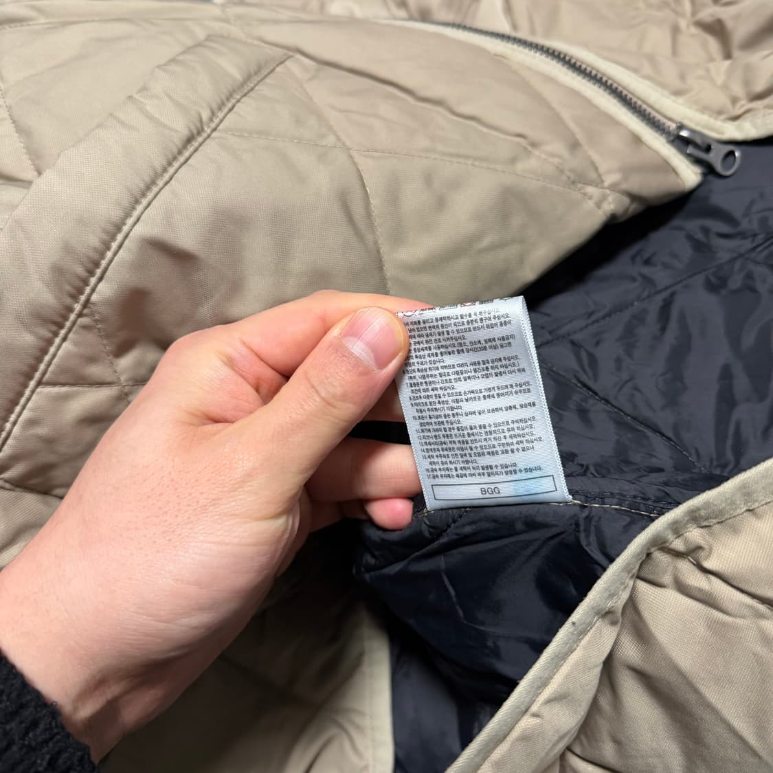 뉴발란스 다운 퀼팅 자켓 상품이미지5