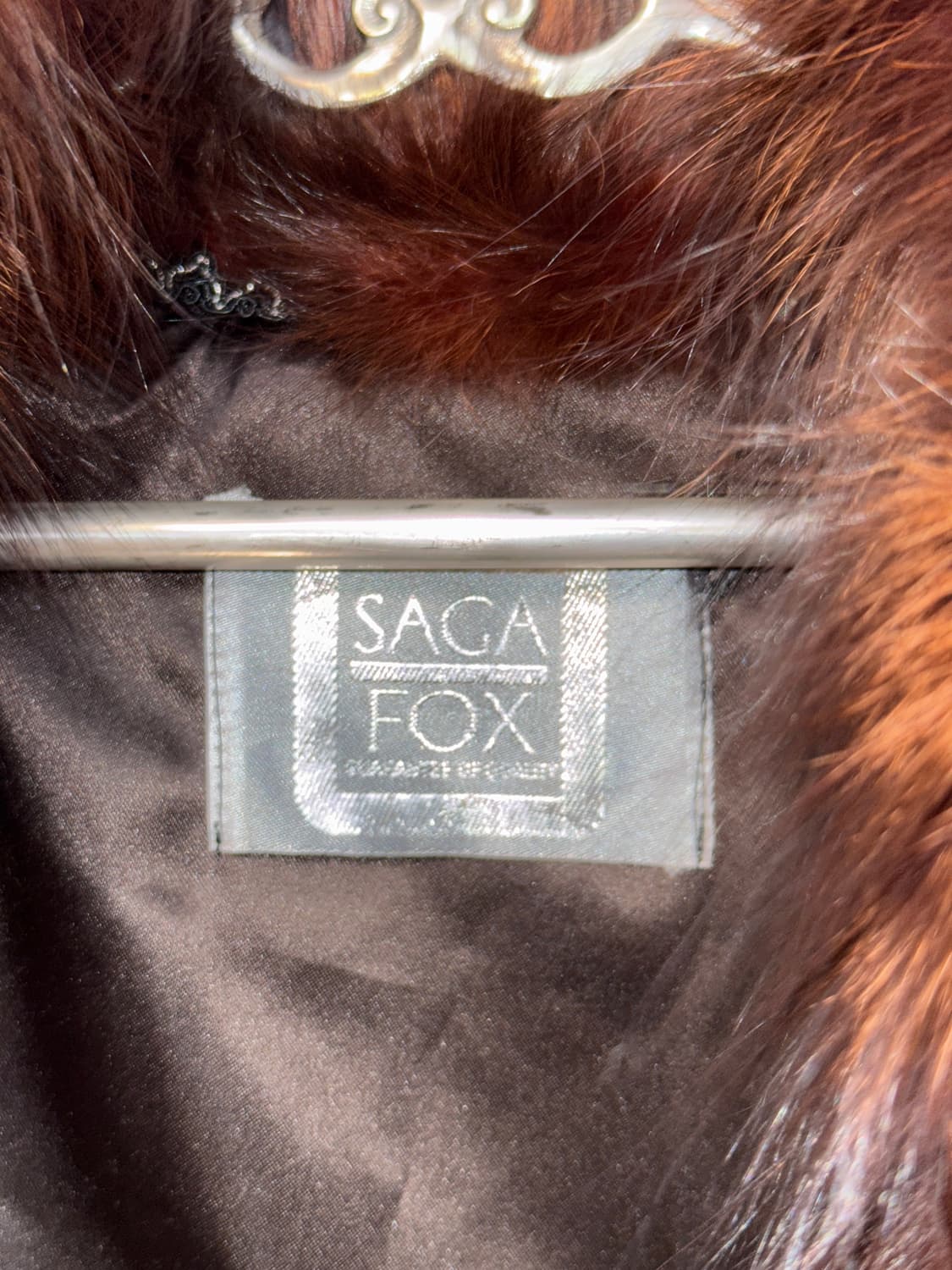 SAGA FOX mixed red brown fox fur jacket  상품이미지4