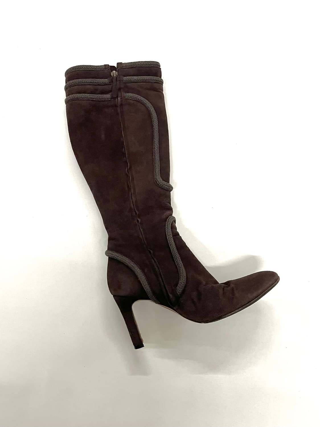 로에베 컬렉션 램스 스웨이드 롱부츠 상품이미지2