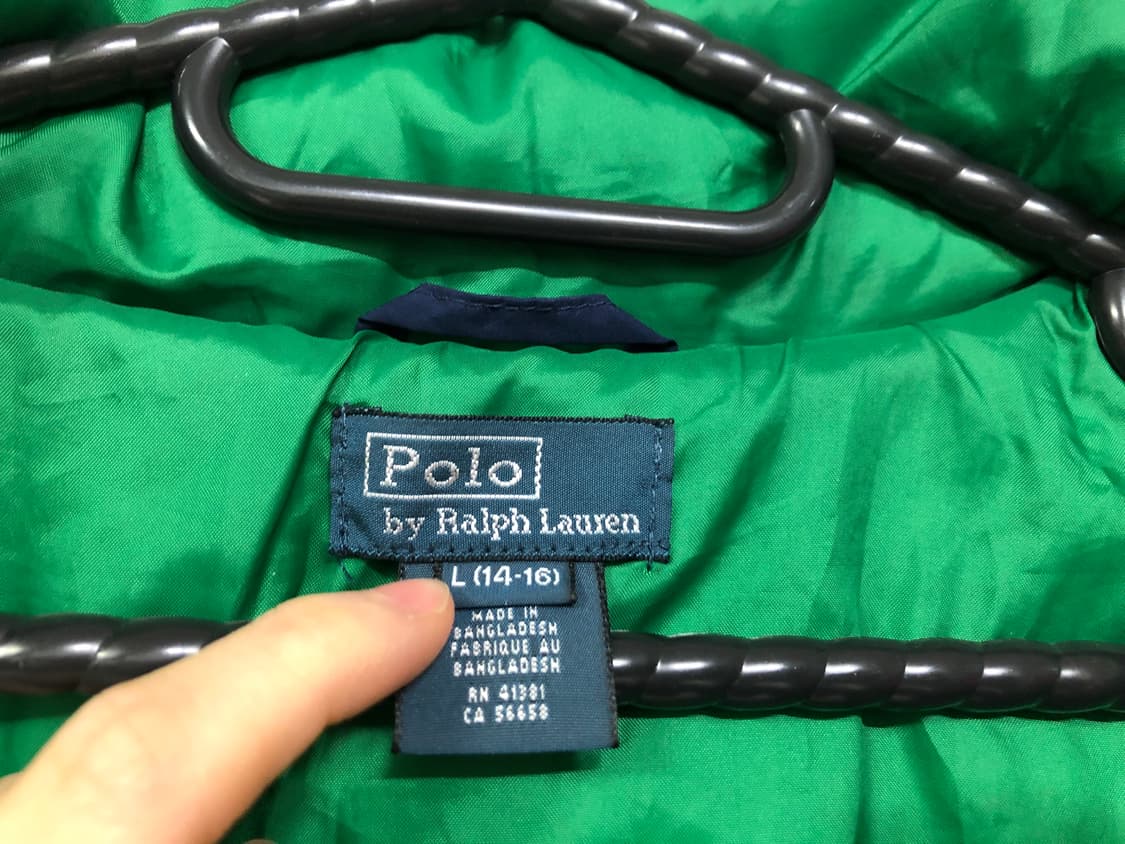 폴로랄프로렌 보이즈 덕다운 숏패딩 _ 네이비 상품이미지6