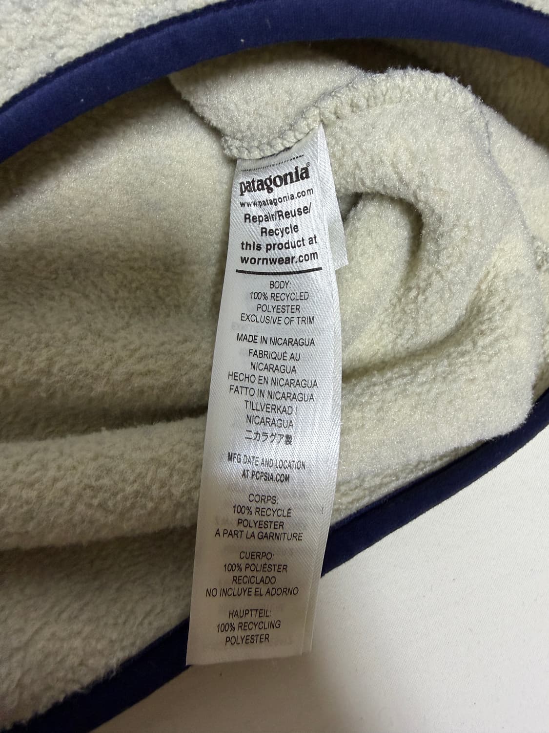 파타고니아 신칠라 오트밀 헤더 L 상품이미지6