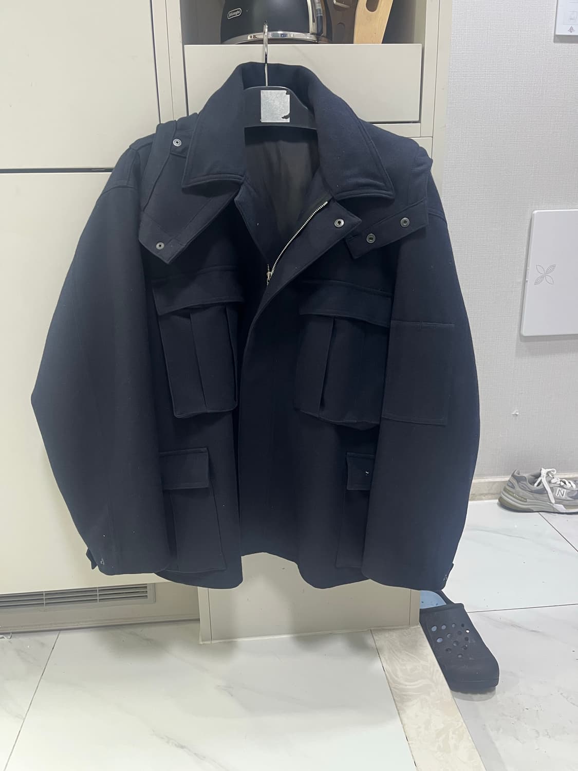 오라리 AURALEE 밀리터리 플라이트 후드 자켓 L 상품이미지2