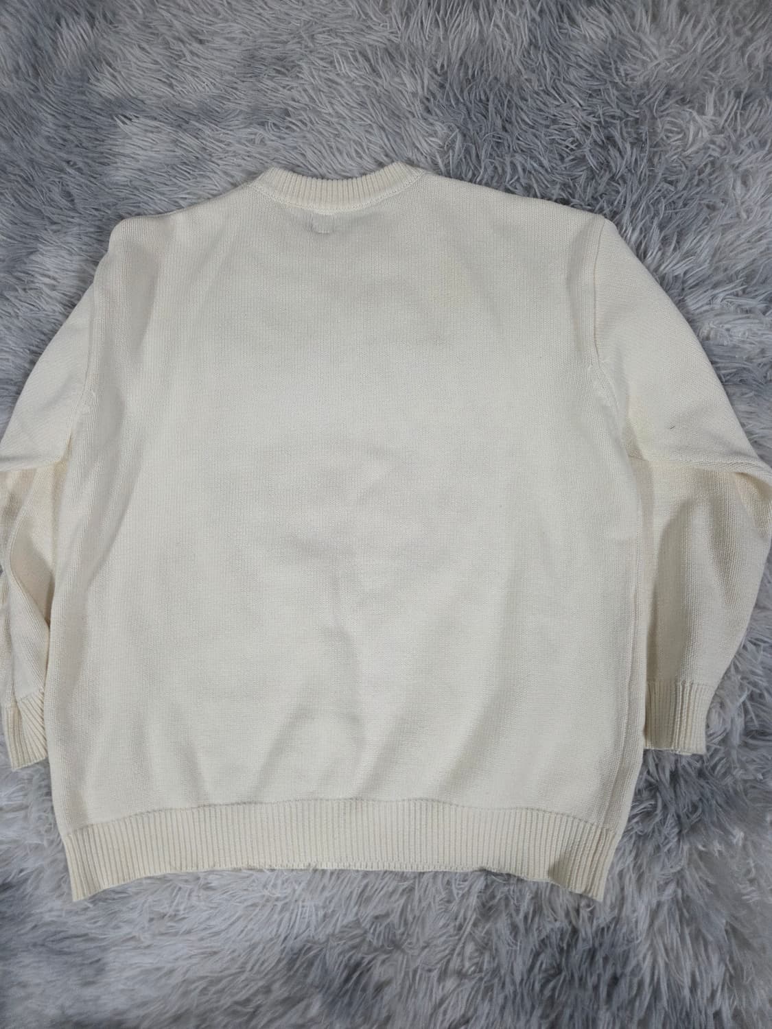 휴먼메이드 하트 로고 니트 아이보리 상품이미지2