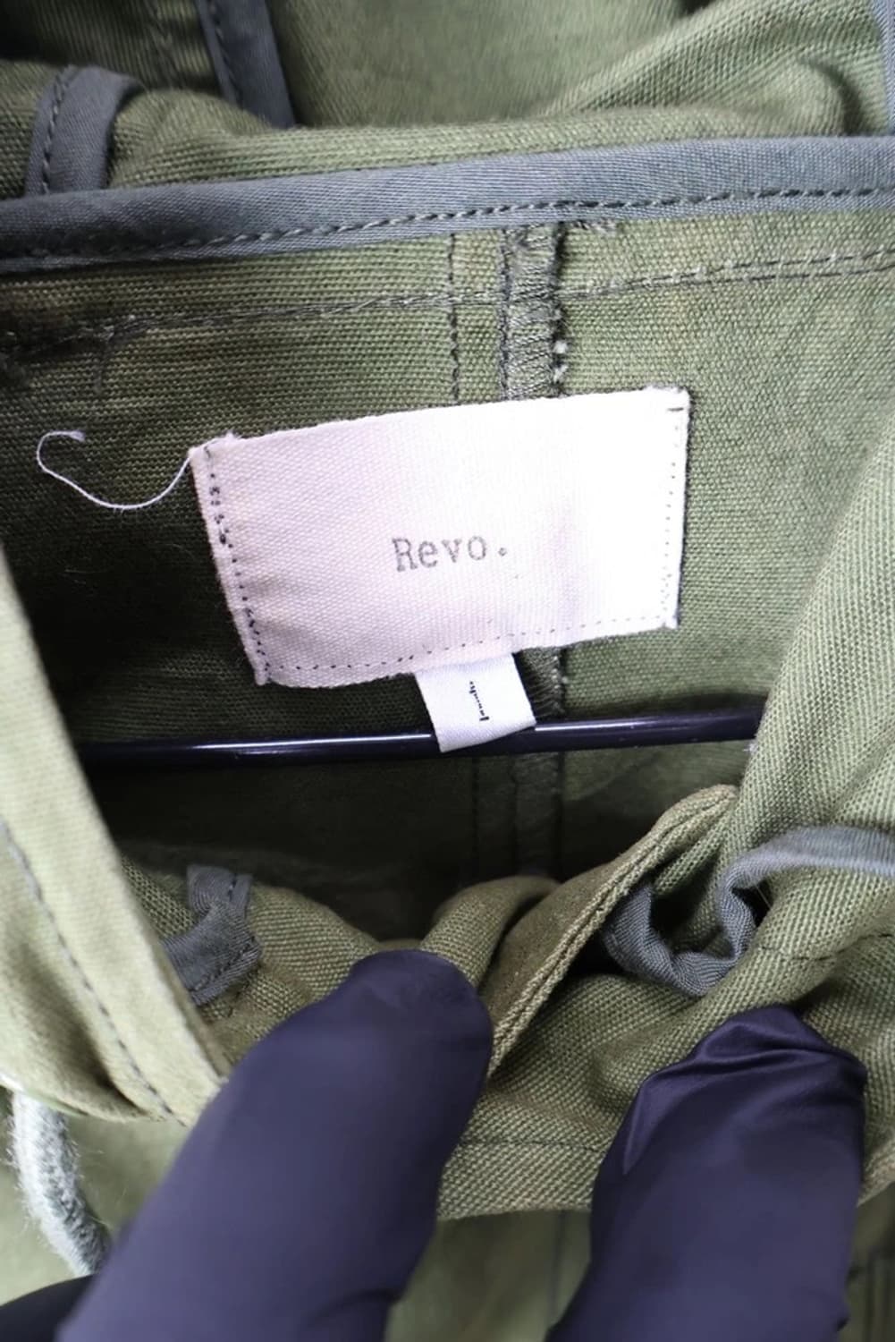 Revo Hooded Field Coat Olive 상품이미지7