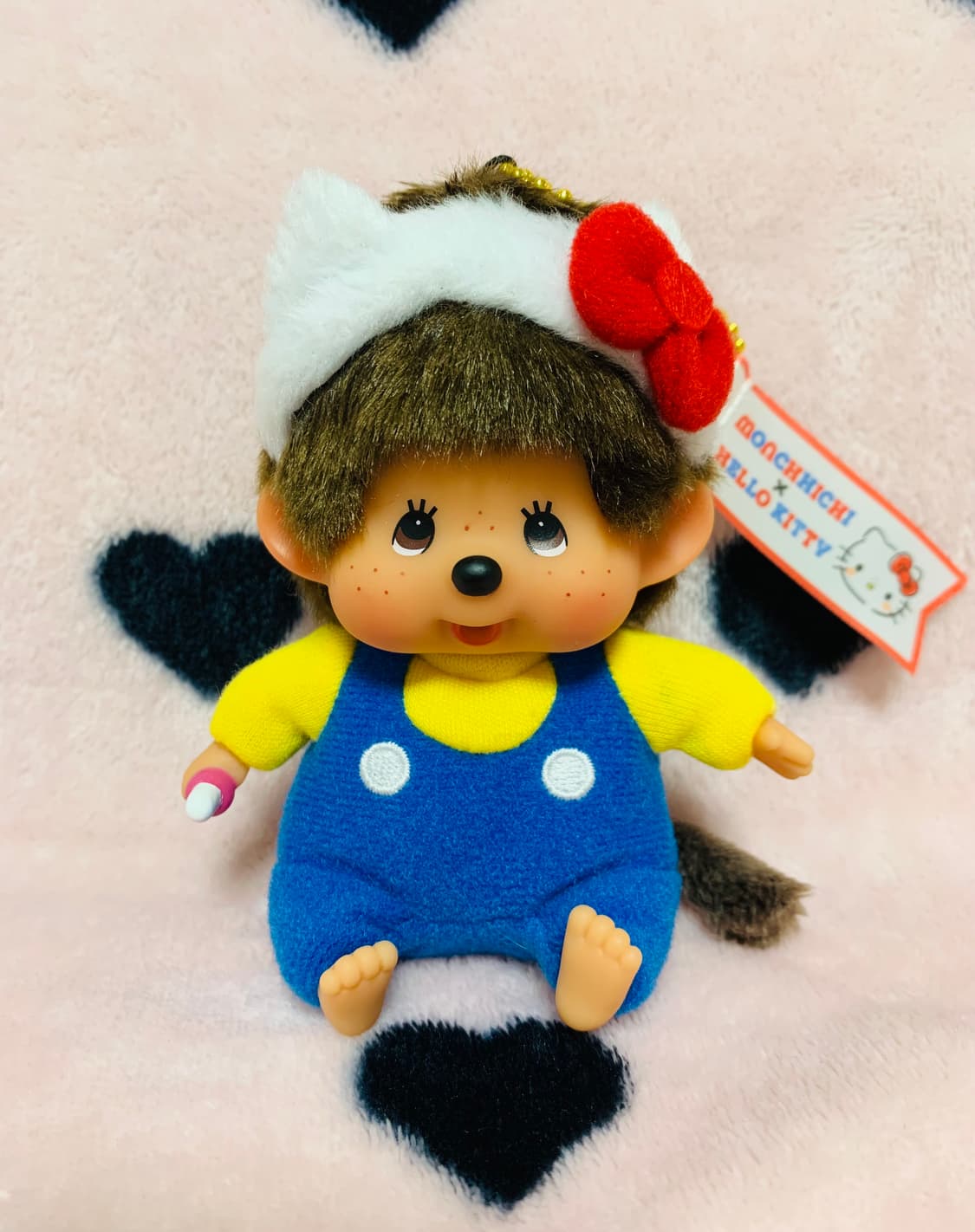 몬치치 헬로키티 콜라보 인형 키링 상품이미지2