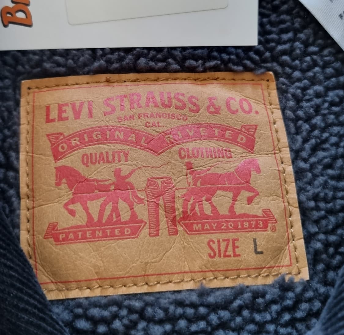 리바이스 코듀로이 쉐르파 자켓  상품이미지8