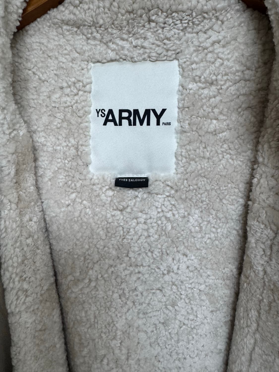 Yves Salomon YS Army Lamb Shearling Park 상품이미지5
