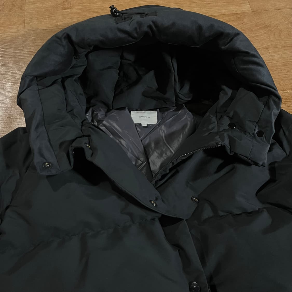 [여66-77] 에피그램 구스다운 롱패딩 상품이미지5