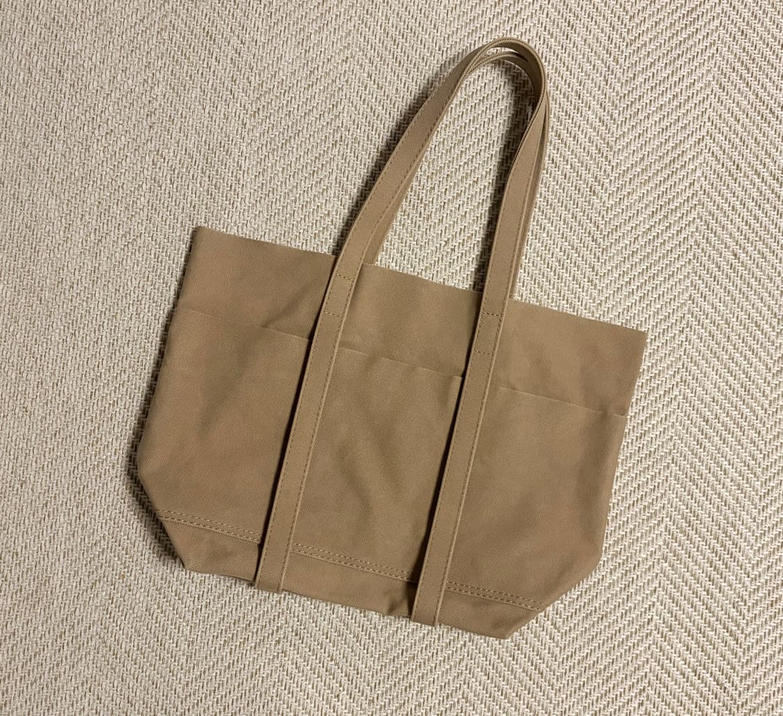 아미아칼바 워시드 캔버스백 상품이미지1