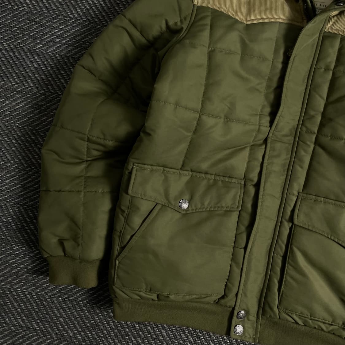 리바이스 USA 아메카지 울프죠 퀼팅 자켓o 3168 상품이미지3