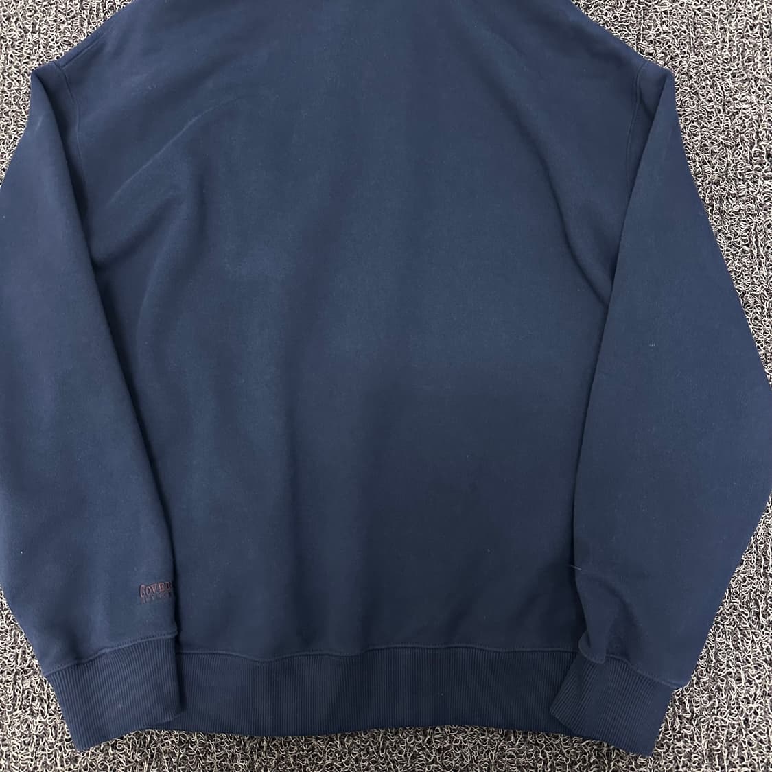 커버낫 C 로고 후드티셔츠 네이비 M 상품이미지6