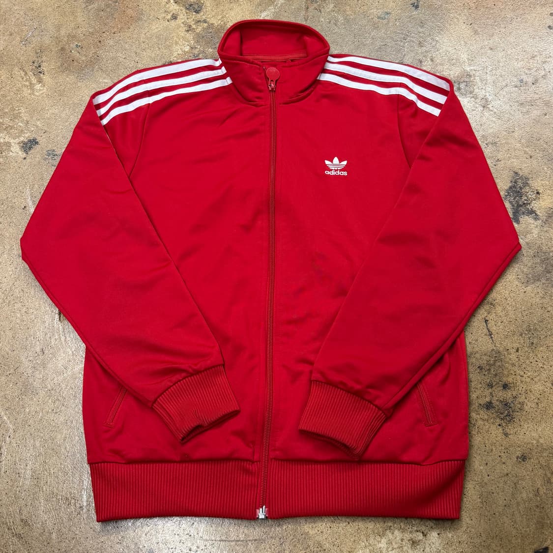 [정품/L] 아디다스 삼선 트랙탑 레드 져지 b17 상품이미지2