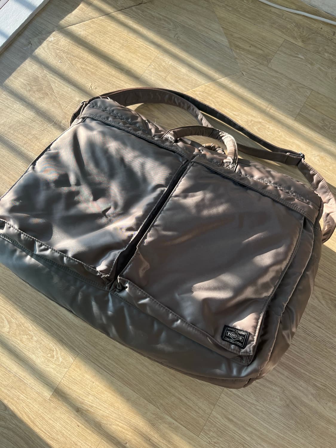 요시다 포터 탱커 2way 더플백 s 그레이 622-78329 상품이미지2