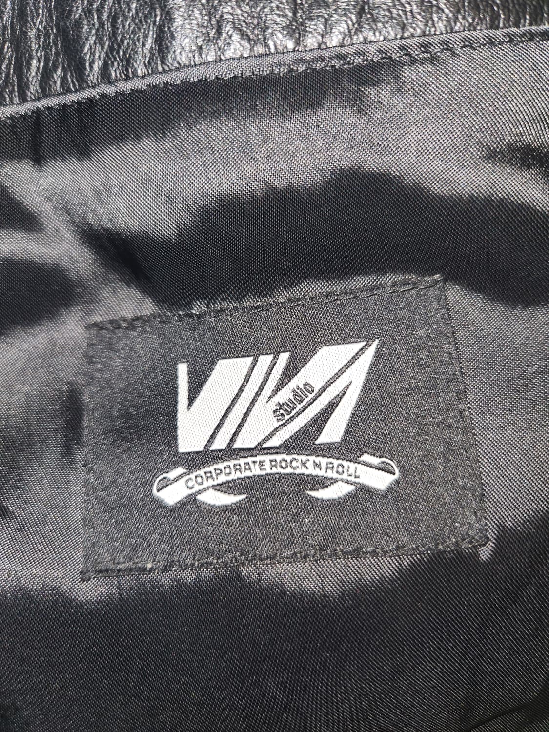 비바스튜디오 천연가죽 라이더 자켓 M 상품이미지2