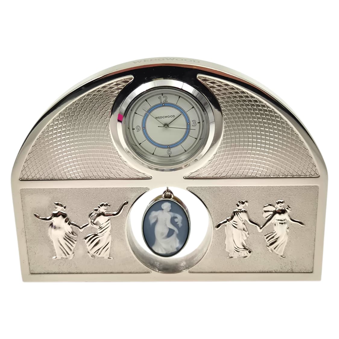 80s 영국 웨지우드 뮤즈 제스퍼 실버 시계 상품이미지1