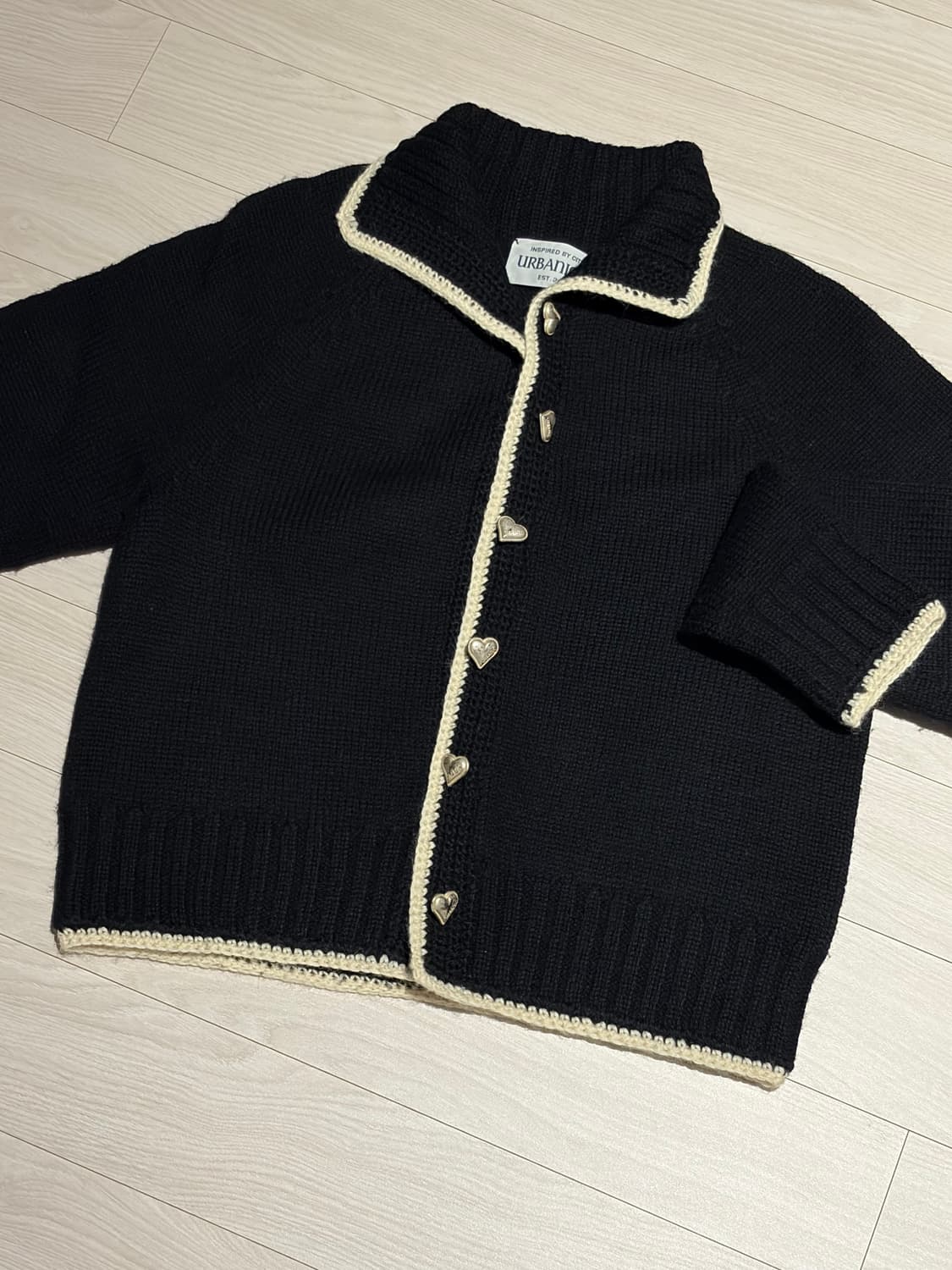 얼바닉 핸드 크로셰 가디건 hand croche cardigan 상품이미지3