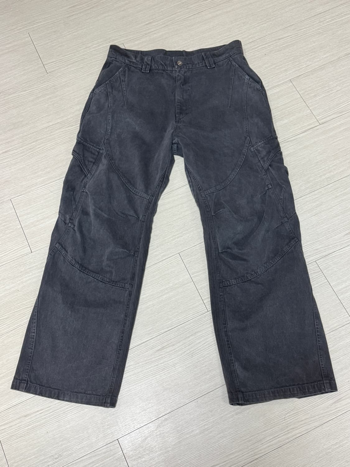 [L] 이그노타 코어11 쉘 카고 팬츠 차콜 상품이미지2