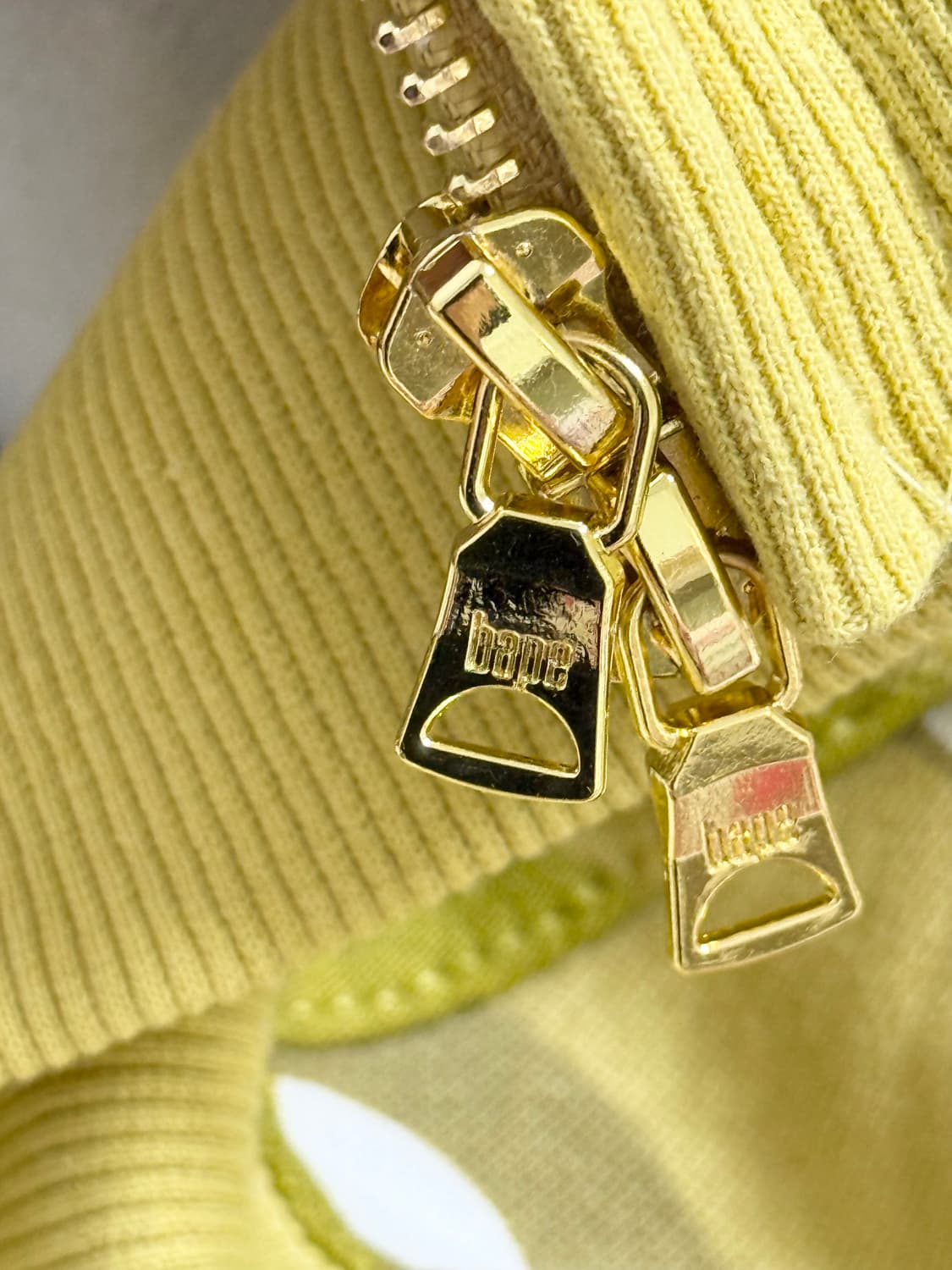 베이프 더블샤크후드 옐로우 황계 금장 상품이미지5