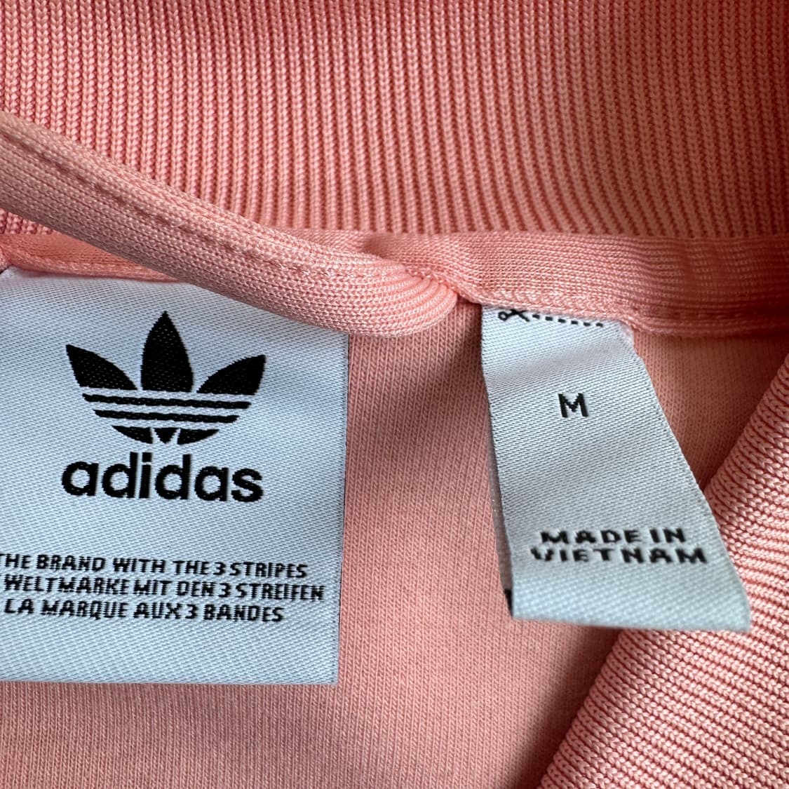 아디다스 신형 파이어버드 슈퍼스타 살구핑크 트랙탑 져지 상품이미지4